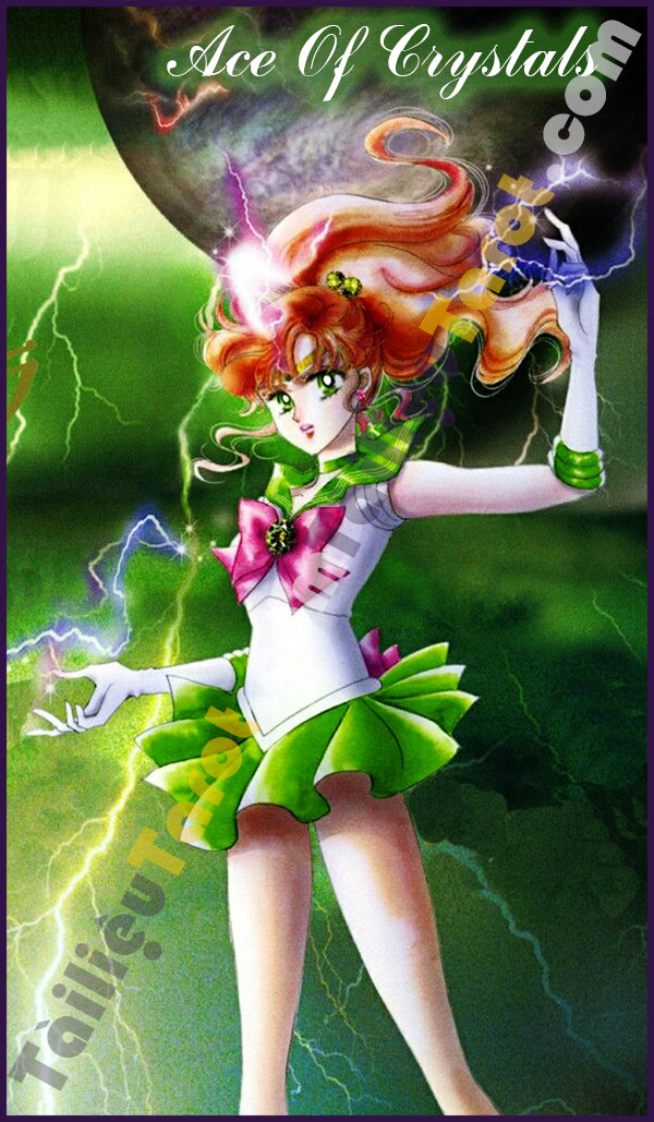 Ace Of Crystals - Sailor Moon Tarot made by TailieuTarot.com