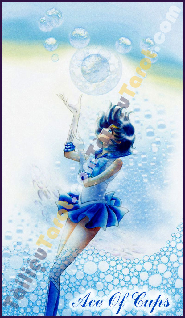Ace Of Cups - Sailor Moon Tarot made by TailieuTarot.com