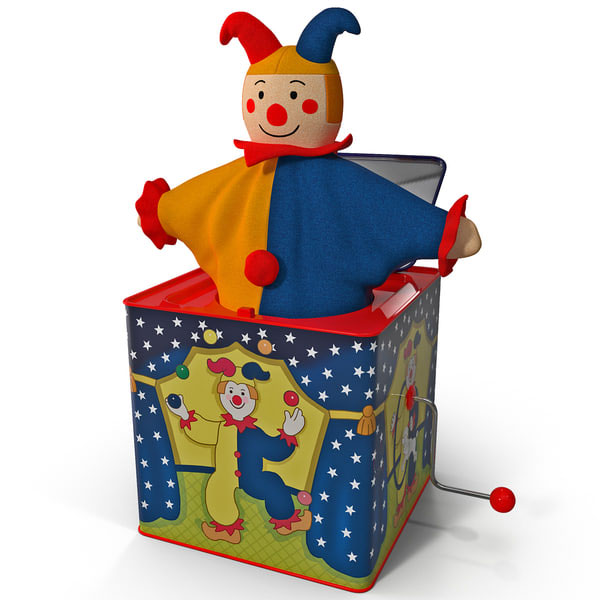 Chiếc hộp đồ chơi jack-in-the-box trong lá bài Judgement Tyldwick Tarot - Sự Phán Xét trong Tyldwick Tarot