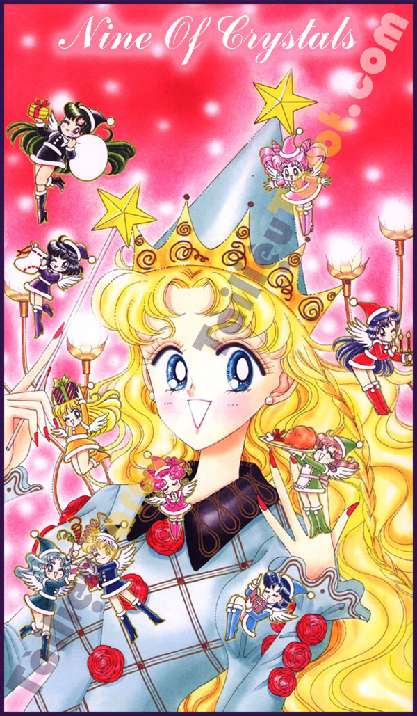 Nine Of Crystals - Sailor Moon Tarot made by TailieuTarot.com