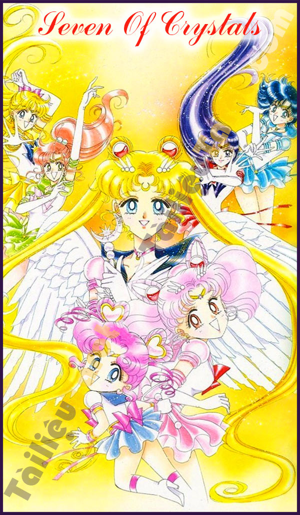 Seven Of Crystals - Sailor Moon Tarot made by TailieuTarot.com