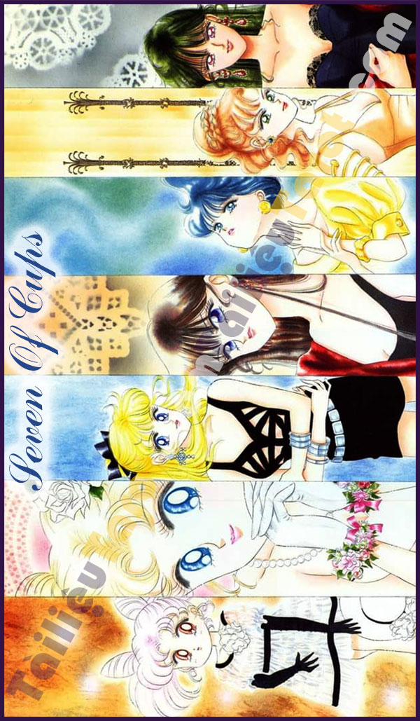 Seven Of Cups - Sailor Moon Tarot made by TailieuTarot.com