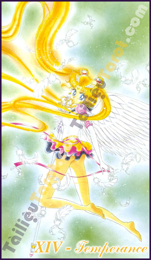 Temperance - Sailor Moon Tarot made by TailieuTarot.com