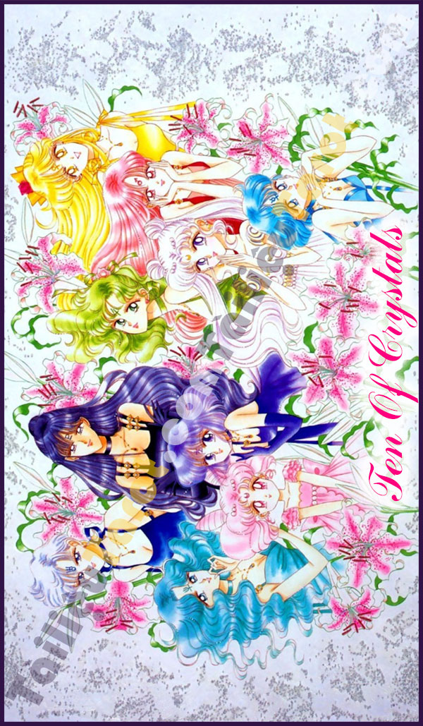 Ten Of Crystals - Sailor Moon Tarot made by TailieuTarot.com