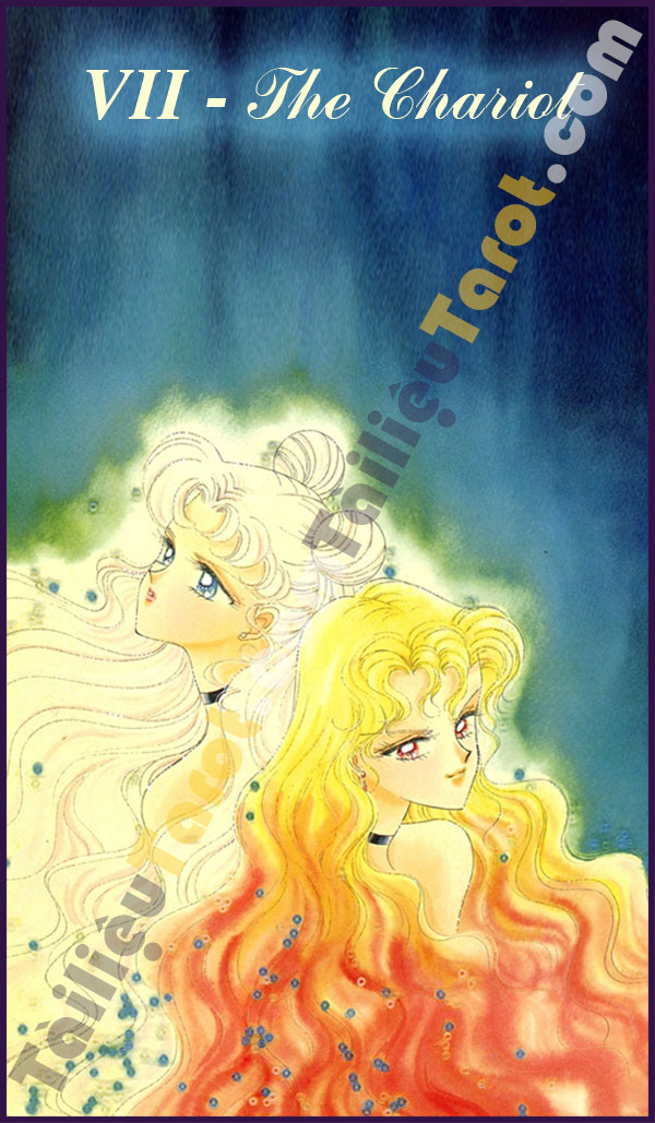 The Chariot - Sailor Moon Tarot made by TailieuTarot.com