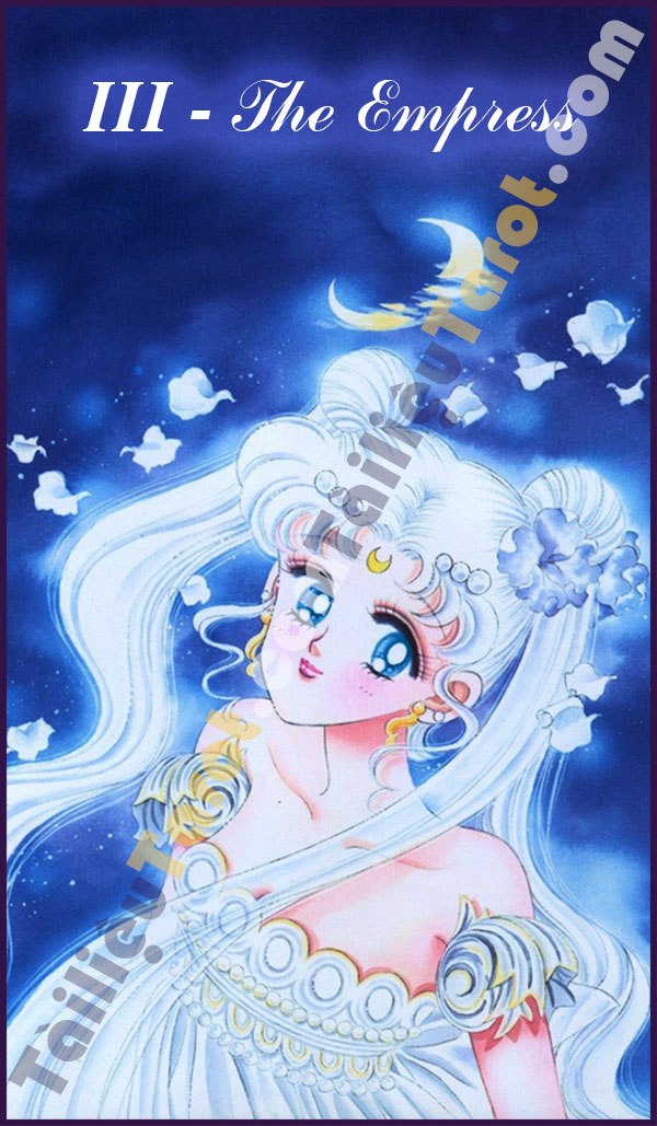 The Empress - Sailor Moon Tarot made by TailieuTarot.com