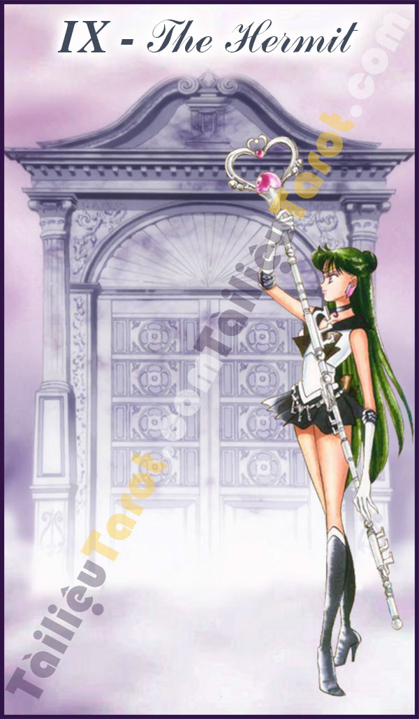 The HermitThe Strength - Sailor Moon Tarot made by TailieuTarot.com