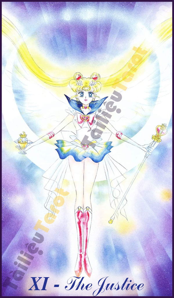 The Justice - Sailor Moon Tarot made by TailieuTarot.com