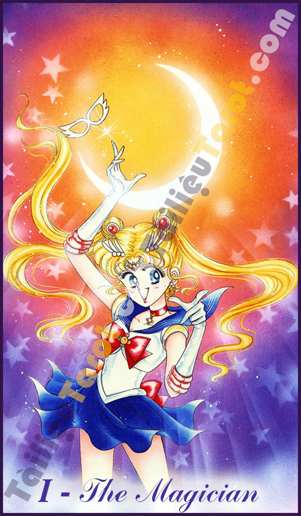 The Magician - Sailor Moon Tarot made by TailieuTarot.com