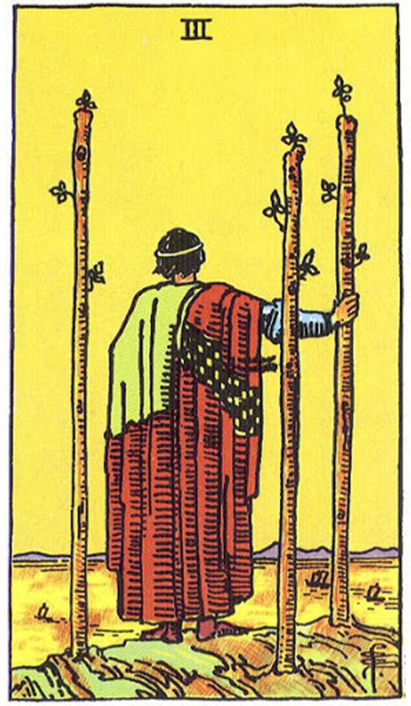 Ý nghĩa Ace of Wands Rider Waite Smith Tarot - Ách Gậy trong Rider Waite Smith Tarot theo chiều xuôi